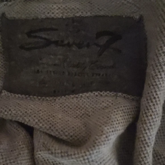 Seven7 Gray Patterned Women's Top - Picture 7 of 7